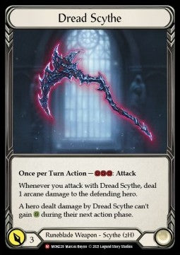 Dread Scythe (Cold Foil) - Monarch - First (Majestic) [MON-F-MON229]