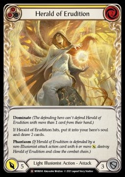Herald of Erudition (Rainbow Foil)⁣ - Monarch - Unlimited⁣ (Majestic)⁣ [MON004]