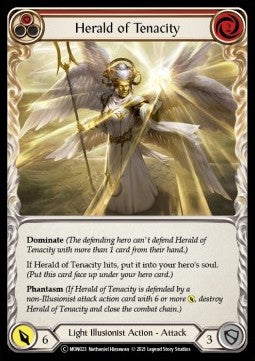 Herald of Tenacity (Red) (Normal)⁣ - Monarch - Unlimited⁣ (Common)⁣ [MON023]