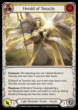 Herald of Tenacity (Yellow) (Normal)⁣ - Monarch - Unlimited⁣ (Common)⁣ [MON024]