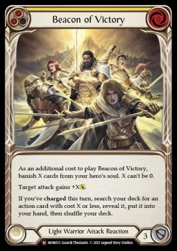 Beacon of Victory (Rainbow Foil)⁣ - Monarch - Unlimited⁣ (Majestic)⁣ [MON033]