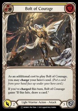 Bolt of Courage (Yellow) (Normal)⁣ - Monarch - Unlimited⁣ (Common)⁣ [MON043]