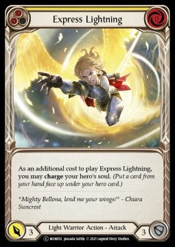 Express Lightning (Yellow) (Normal)⁣ - Monarch - Unlimited⁣ (Common)⁣ [MON052]