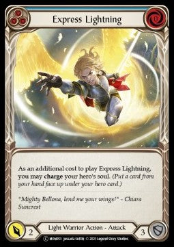 Express Lightning (Blue) (Normal)⁣ - Monarch - Unlimited⁣ (Common)⁣ [MON053]