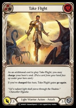 Take Flight (Yellow) (Normal)⁣ - Monarch - Unlimited⁣ (Common)⁣ [MON055]