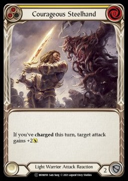 Courageous Steelhand (Yellow) (Normal)⁣ - Monarch - Unlimited⁣ (Common)⁣ [MON058]