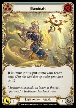 Illuminate (Blue) (Normal)⁣ - Monarch - Unlimited⁣ (Common)⁣ [MON074]