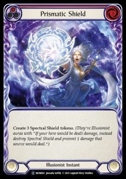 Prismatic Shield (Red) (Normal)⁣ - Monarch - Unlimited⁣ (Rare)⁣ [MON092]