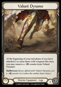 Valiant Dynamo (Rainbow Foil)⁣ - Monarch - Unlimited⁣ (Legendary)⁣ [MON107]