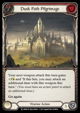 Dusk Path Pilgrimage (Red) (Normal)⁣ - Monarch - Unlimited⁣ (Rare)⁣ [MON110]