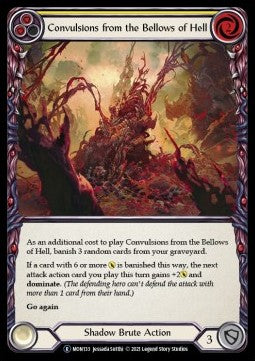 Convulsions from the Bellows of Hell (Yellow) (Normal)⁣ - Monarch - Unlimited⁣ (Rare)⁣ [MON133]