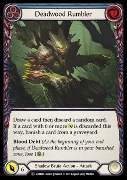 Deadwood Rumbler (Blue) (Normal)⁣ - Monarch - Unlimited⁣ (Common)⁣ [MON140]