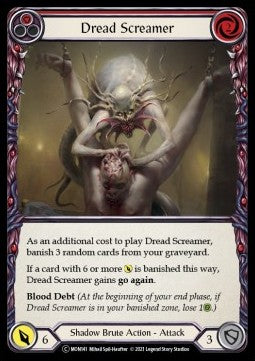 Dread Screamer (Red) (Normal)⁣ - Monarch - Unlimited⁣ (Common)⁣ [MON141]
