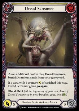 Dread Screamer (Yellow) (Normal)⁣ - Monarch - Unlimited⁣ (Common)⁣ [MON142]