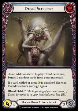 Dread Screamer (Blue) (Normal)⁣ - Monarch - Unlimited⁣ (Common)⁣ [MON143]