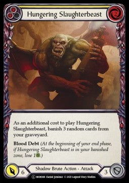 Hungering Slaughterbeast (Yellow) (Normal)⁣ - Monarch - Unlimited⁣ (Common)⁣ [MON148]