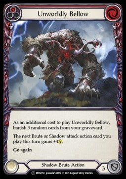 Unworldly Bellow (Red) (Normal)⁣ - Monarch - Unlimited⁣ (Common)⁣ [MON150]