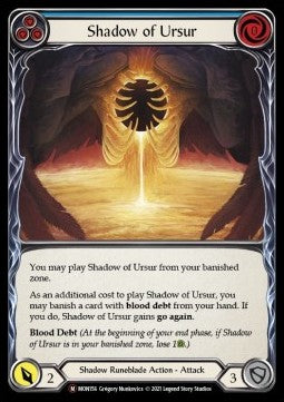 Shadow of Ursur (Rainbow Foil)⁣ - Monarch - Unlimited⁣ (Majestic)⁣ [MON156]