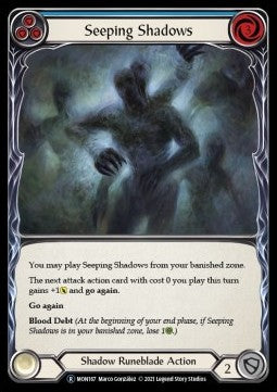 Seeping Shadows (Blue) (Normal)⁣ - Monarch - Unlimited⁣ (Rare)⁣ [MON167]