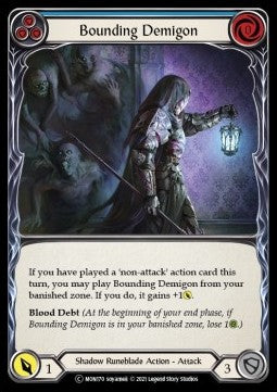 Bounding Demigon (Blue) (Normal)⁣ - Monarch - Unlimited⁣ (Common)⁣ [MON170]