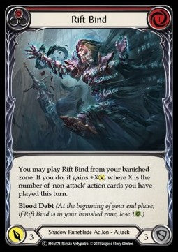 Rift Bind (Red) (Normal)⁣ - Monarch - Unlimited⁣ (Common)⁣ [MON174]