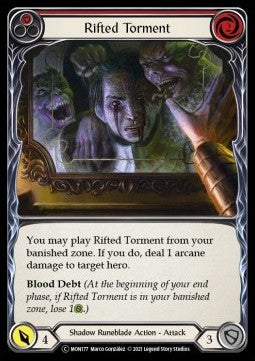 Rifted Torment (Red) (Normal)⁣ - Monarch - Unlimited⁣ (Common)⁣ [MON177]