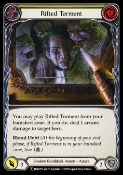 Rifted Torment (Yellow) (Normal)⁣ - Monarch - Unlimited⁣ (Common)⁣ [MON178]