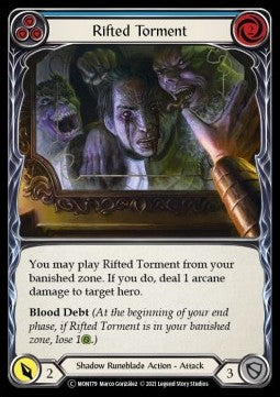 Rifted Torment (Blue) (Normal)⁣ - Monarch - Unlimited⁣ (Common)⁣ [MON179]