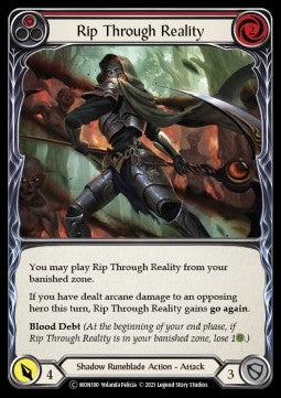 Rip Through Reality (Red) (Normal)⁣ - Monarch - Unlimited⁣ (Common)⁣ [MON180]
