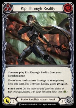 Rip Through Reality (Blue) (Normal)⁣ - Monarch - Unlimited⁣ (Common)⁣ [MON182]