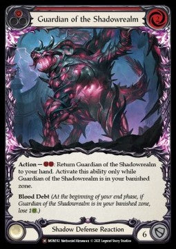 Guardian of the Shadowrealm (Rainbow Foil)⁣ - Monarch - Unlimited⁣ (Majestic)⁣ [MON192]