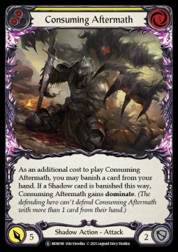 Consuming Aftermath (Yellow) (Normal)⁣ - Monarch - Unlimited⁣ (Rare)⁣ [MON196]