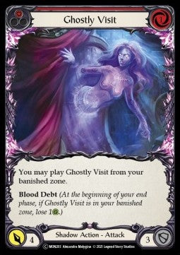Ghostly Visit (Red) (Normal)⁣ - Monarch - Unlimited⁣ (Common)⁣ [MON203]