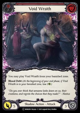Void Wraith (Red) (Normal)⁣ - Monarch - Unlimited⁣ (Common)⁣ [MON209]