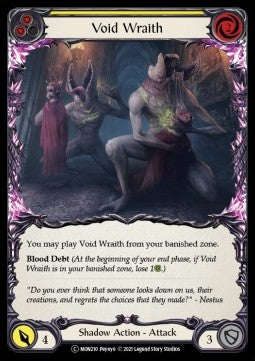 Void Wraith (Yellow) (Normal)⁣ - Monarch - Unlimited⁣ (Common)⁣ [MON210]