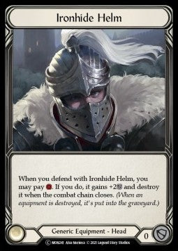 Ironhide Helm (Normal)⁣ - Monarch - Unlimited⁣ (Common)⁣ [MON241]