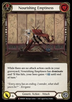 Nourishing Emptiness (Rainbow Foil) - Monarch - Unlimited (Majestic) [MON-U-MON246]
