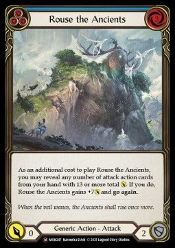 Rouse the Ancients (Rainbow Foil)⁣ - Monarch - Unlimited⁣ (Majestic)⁣ [MON247]