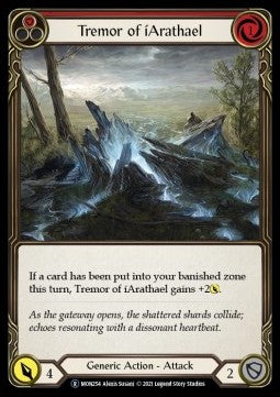 Tremor of iArathael (Red) (Normal)⁣ - Monarch - Unlimited⁣ (Rare)⁣ [MON254]