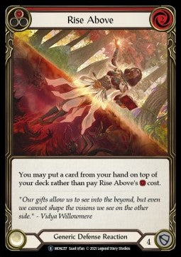 Rise Above (Red) (Normal)⁣ - Monarch - Unlimited⁣ (Rare)⁣ [MON257]