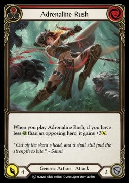 Adrenaline Rush (Red) (Normal)⁣ - Monarch - Unlimited⁣ (Common)⁣ [MON263]