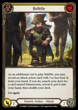 Belittle (Yellow) (Normal)⁣ - Monarch - Unlimited⁣ (Common)⁣ [MON267]