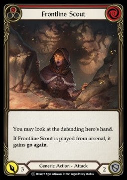 Frontline Scout (Red) (Normal)⁣ - Monarch - Unlimited⁣ (Common)⁣ [MON272]