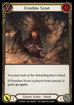 Frontline Scout (Yellow) (Normal)⁣ - Monarch - Unlimited⁣ (Common)⁣ [MON273]