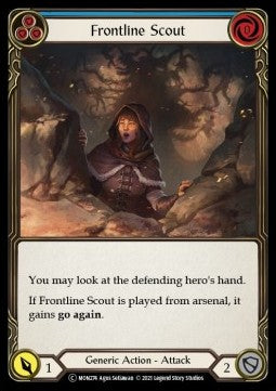 Frontline Scout (Blue) (Normal)⁣ - Monarch - Unlimited⁣ (Common)⁣ [MON274]