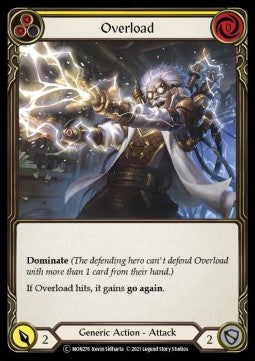 Overload (Yellow) (Normal)⁣ - Monarch - Unlimited⁣ (Common)⁣ [MON276]
