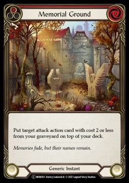 Memorial Ground (Red) (Normal)⁣ - Monarch - Unlimited⁣ (Common)⁣ [MON303]
