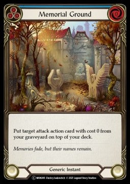 Memorial Ground (Blue) (Normal)⁣ - Monarch - Unlimited⁣ (Common)⁣ [MON305]