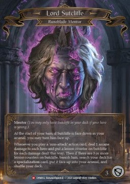 Lord Sutcliffe (Normal)⁣ - Monarch - Chane Blitz Deck⁣ (Majestic)⁣ [002]