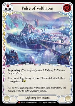 Pulse of Volthaven (Cold Foil) - Tales of Aria - First (Majestic) [ELE-F-ELE112]